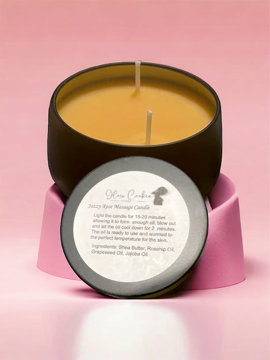 Jazzy Rose Massage Candle